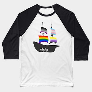 The Ally Ship Baseball T-Shirt